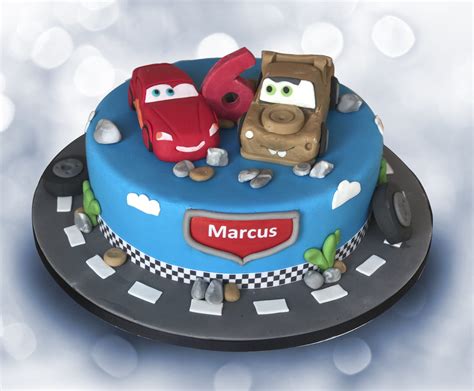 Happy Birthday Cake With Car