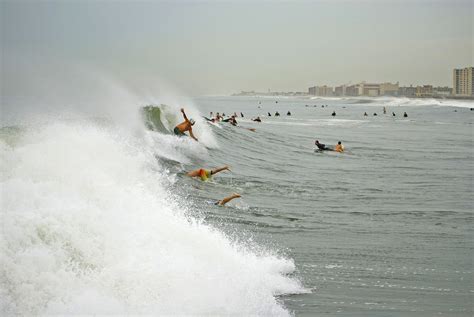 It S Not Hard To Reach Surfing Rockaway Beach Photos