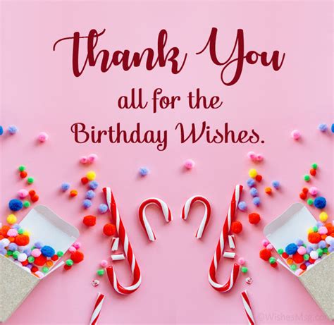 100 Thank You For Birthday Wishes WishesMsg 2022