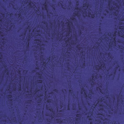 2663 001 Safari Zebra Deep Blue Fabric Rjr Fabrics