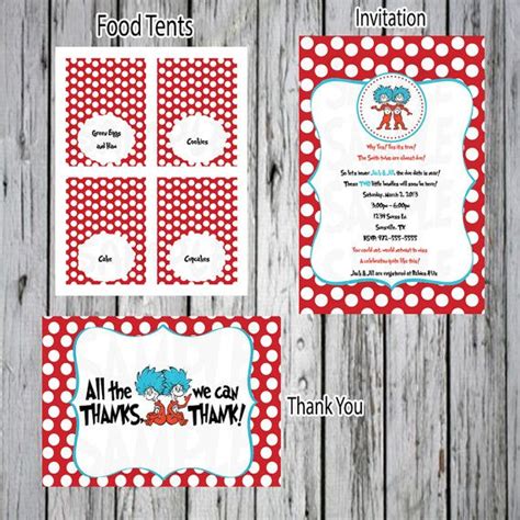 There can be many ways to design a fabulous invite by using. Thing 1 Thing 2 Baby Shower- Thing 1 Thing 2 Baby shower ...
