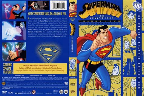 Superman The Animated Series Volume 2 Tv Dvd Scanned Covers