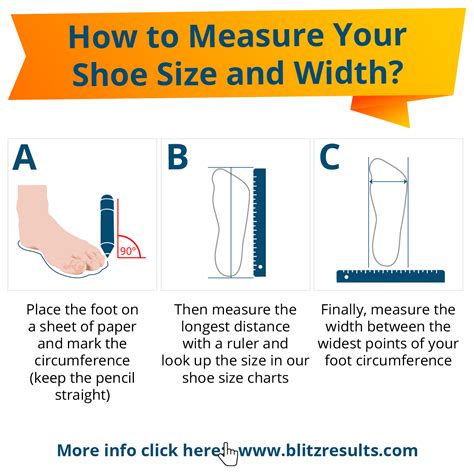 Shoe Sizes Charts Men And Women How To Measure