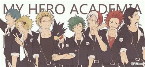 The Boys In Class 1a Heroe Fan De Arte Personajes De Anime