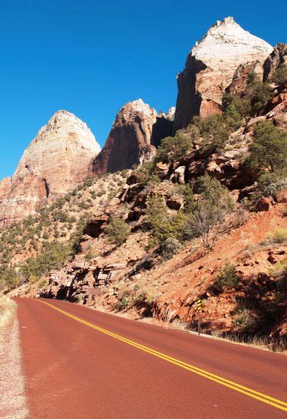 Zion National Parks Red Roads Get Repaved Zion National Park Us