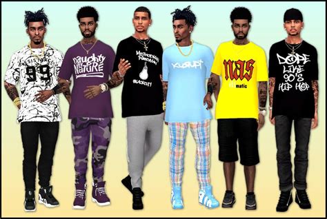 Sims 4 Male Urban Clothing