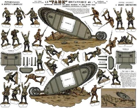 Image Result For Soldats A Decouper Paper Models Paper Tanks Soldier