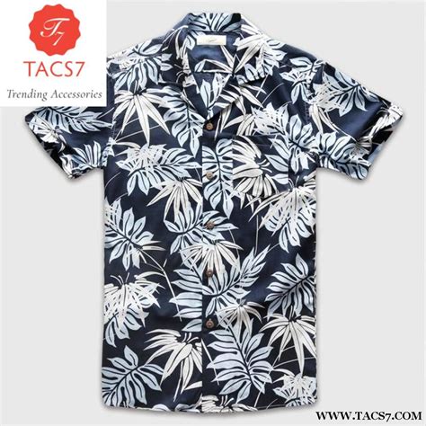 Sizes 4xl and higher are available, but will have additional fees. Zecmos Men Hawaiian Short Sleeve Shirt Male Luxury Cotton ...
