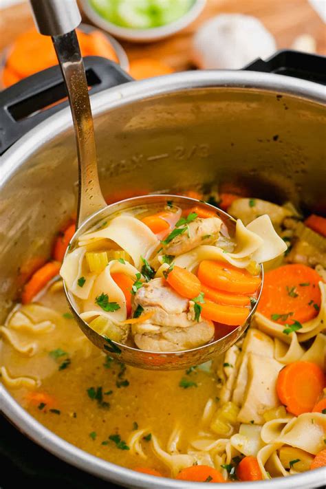 Instant Pot Chicken Noodle Soup My Heart Beets