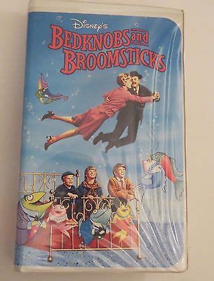 Disney S Bedknobs And Broomsticks Vhs Original Clamshell