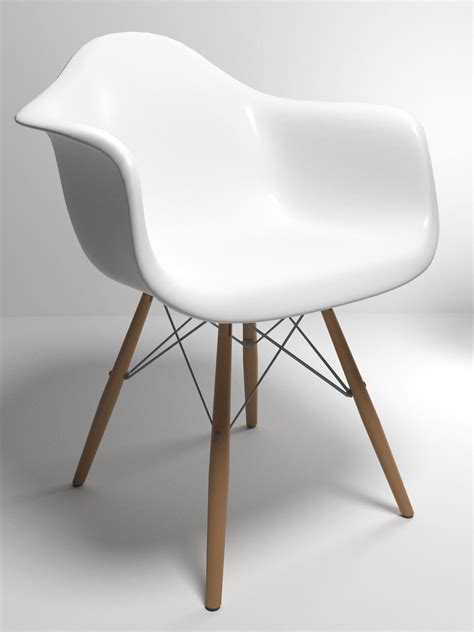 No extra plugins are needed for this model. 3D Eames style molded plastic chair | CGTrader