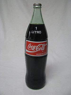 It was new year's eve. Vintage Unopened Full 1 Liter Green Glass Coca-cola Bottle ...