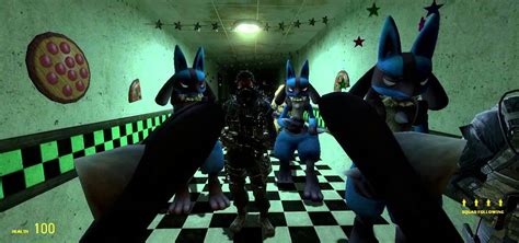 Lucario At Five Nights At Freddy S Youtube