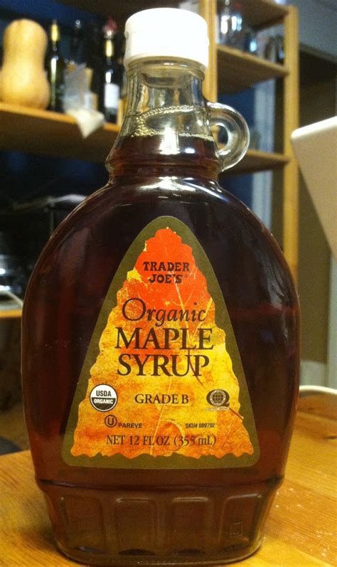 Whats Good At Trader Joes Trader Joes Organic Grade B Maple Syrup