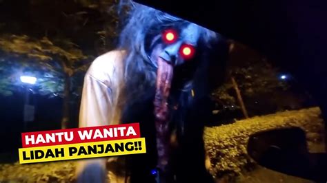 Serem Banget Hantu Lidah Panjang Ini Penampakan Hantu Terjelas Terekam Kamera Youtube