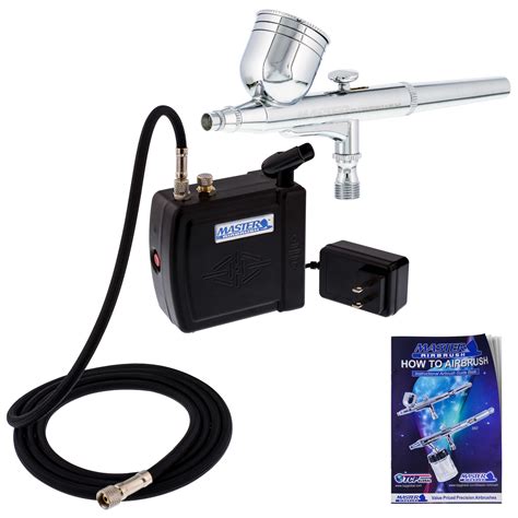 Multi Purpose Airbrushing System Kit With Portable Mini Air Compressor
