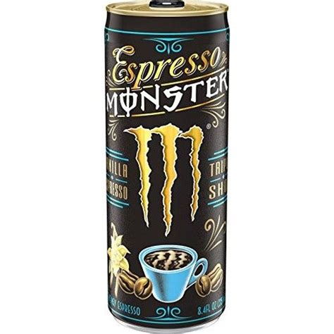 Espresso Monster Triple Shot Energy Espresso 6 84oz Cans Vanilla