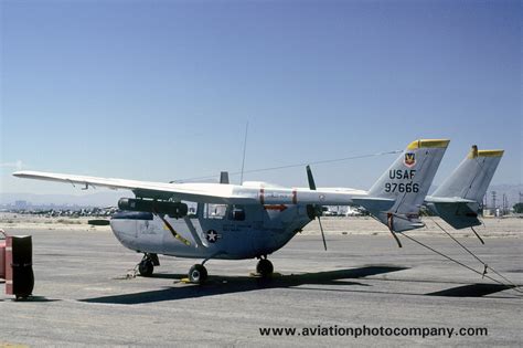 The Aviation Photo Company O 2 Skymaster Cessna Usaf 23 Tass Cessna O 2a Skymaster 69 7666