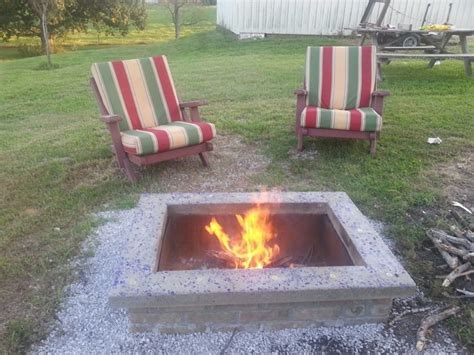 The top and bottom will. DIY Fire Pit With Custom Cap Stone | Your Projects@OBN