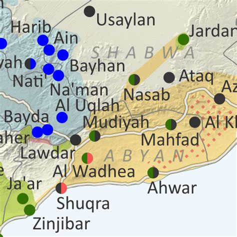Yemen Control Map And Report Houthis Expand In South September 2021