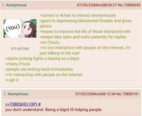 Anon Finally Gets It R Greentext Greentext Stories Know Your Meme