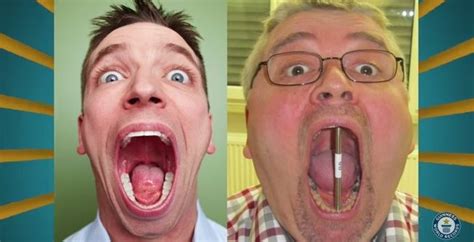 German Bloke Wins The Record For The Worlds Biggest Mouth Gape Uk