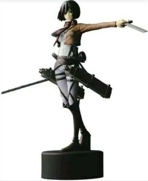 Anime Attack On Titan Mikasa Ackerman Pvc Figure New No Box 15cm
