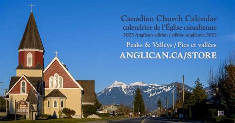 canadian church calendar the anglican church of canada
