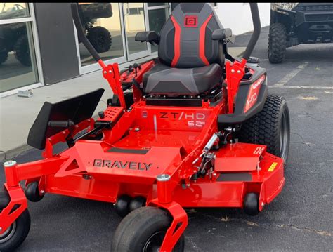New Gravely USA 2022 ZT HD 52 Red Lawn Mowers In Ailey GA GRA4854