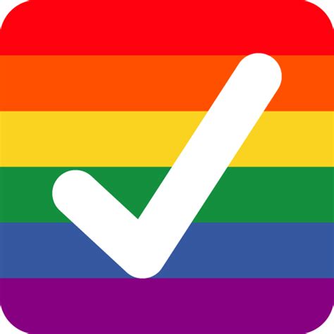 Rainbow Indicator Check Mark Discord Emoji