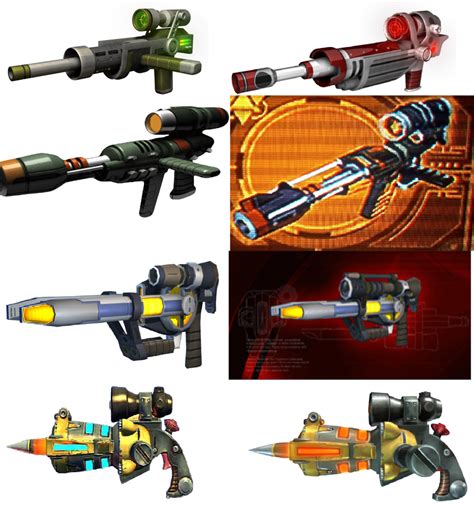 Ratchet And Clank Sniper Rifles By Infernox Ratchet On Deviantart