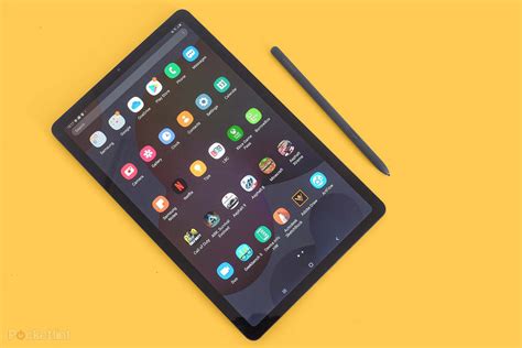 The galaxy tab s6 doesn't have a home button. Samsung Galaxy Tab S6 Lite review - Pocket-lint