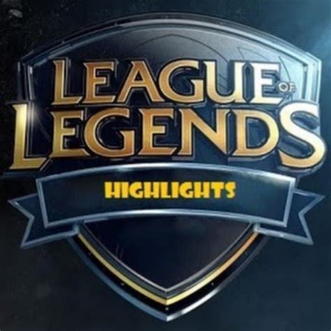 League Of Legends Highlights Youtube