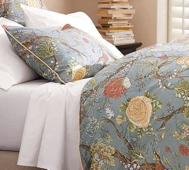 Wells Palampore Duvet Cover Sham Blue Pottery Barn