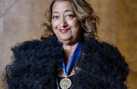 Zaha Hadid Receives The 2016 Royal Gold Medal