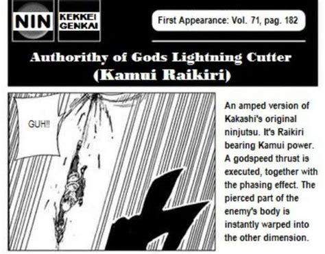 Kamui Lightning Blade Vs Kaidos Tough Scale Battles Comic Vine