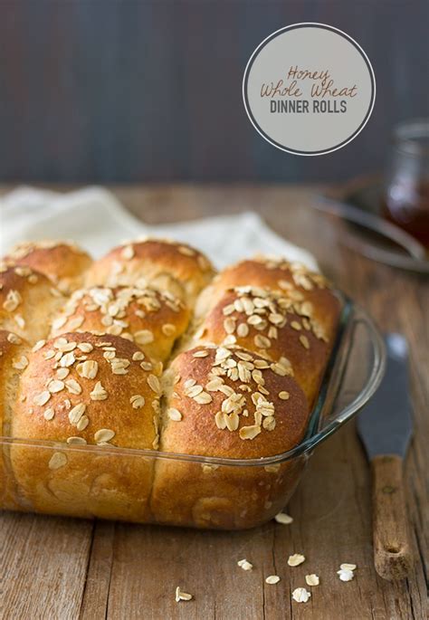 honey whole wheat dinner rolls