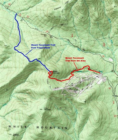 Mount Tecumseh Map Photos Diagrams And Topos Summitpost