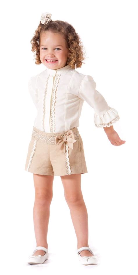 Moda Elegante Y Glamorosa Para Niños Y Niñas Hermosos Shorts Para