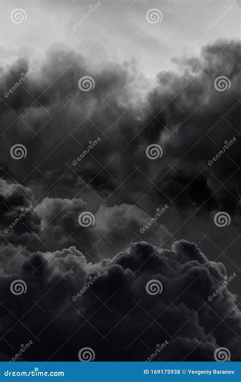 Dramatic Black Smoke From A Fire Stock Photo Image Of Destruction