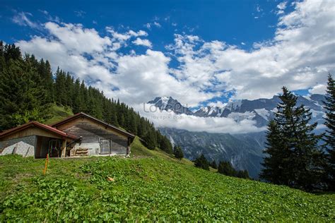Paisaje Natural De Los Alpes Suizos Foto Descarga Gratuita Hd Imagen De Foto Lovepik