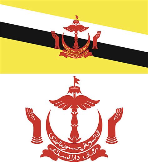 Detail Lambang Negara Brunei Darussalam Koleksi Nomer 14