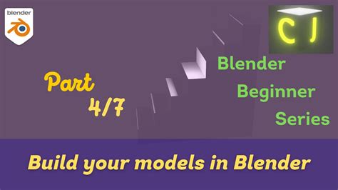Blender Beginner Tutorialpart 4 Build Your Models In Blender Youtube