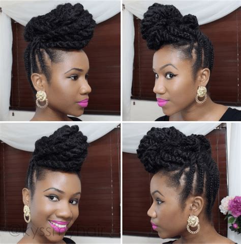 5 Hot And New Protective Braid Styles For Natural Hair