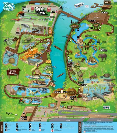 River Safari Singapore Zoo Ticket Price Opening Hours And Map