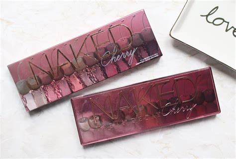 Urban Decay Naked Cherry Palette Review Swatches Hannah Heartss