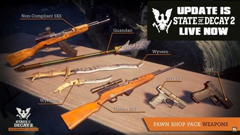 Posted 04 jul 2018 in game updates. State Of Decay UPDATE 16 is Live now lets check it out ...