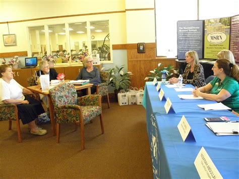 Ask The Expert Panel At Bykota Senior Center May Maryland