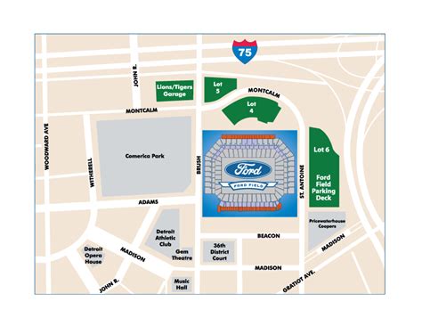 Ford Field Home Of The Detroit Lions Nfl Football Team Pictures Of
