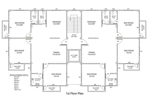 Autocad House Plans With Dimensions Pdf Download Autocad